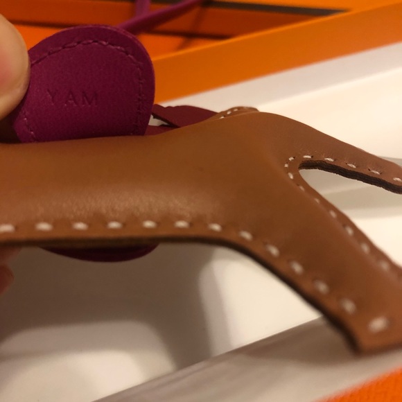 **SOLD** Hermes Rodeo Gold+ Rubis color pm size - Picture 4 of 4